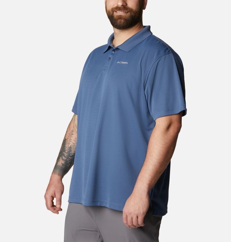 Tricouri Polo Columbia Utilizer Barbati Bleumarin | Plus Size XTZMSAQ01